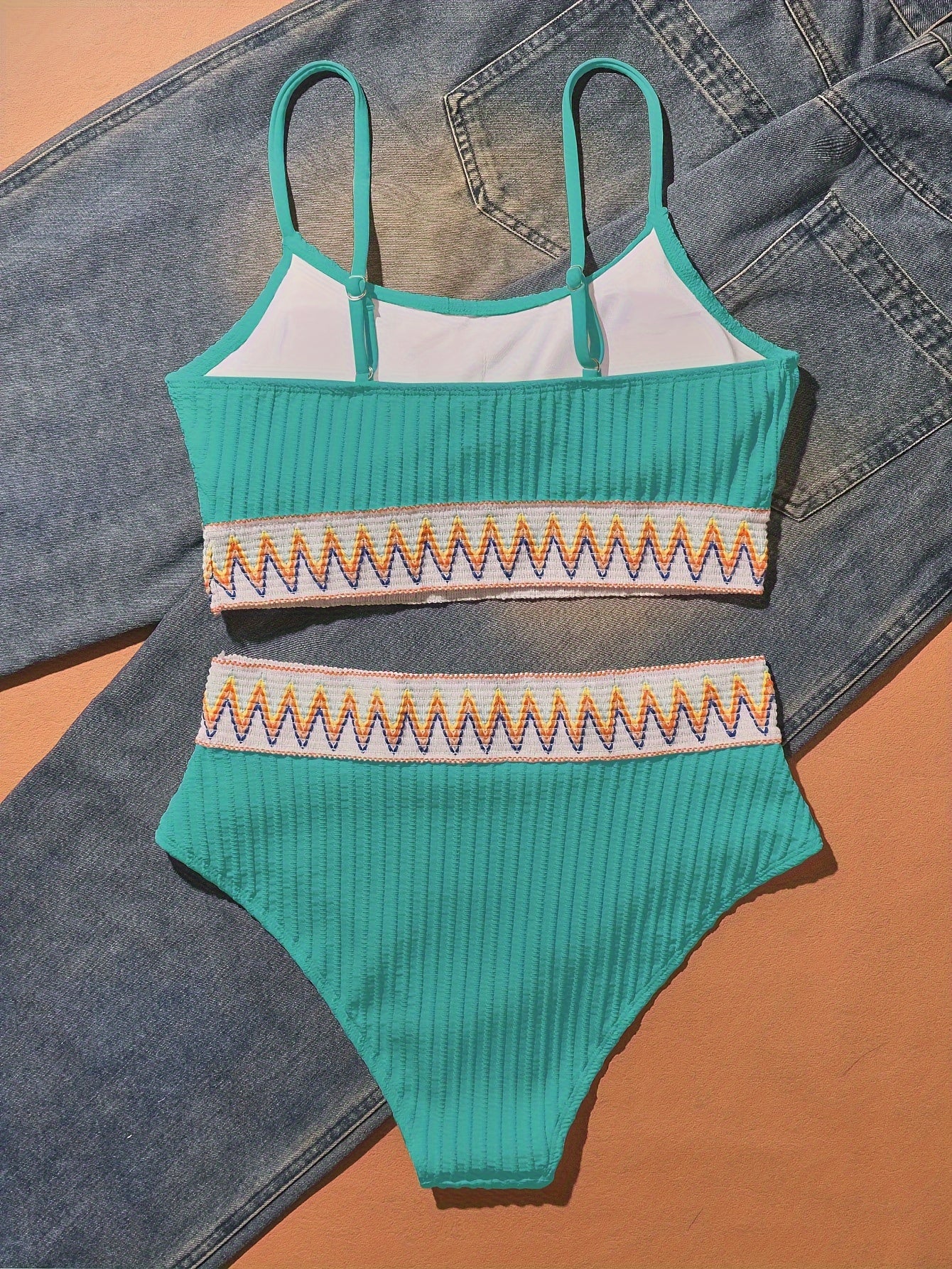 Hochwertiges Buntes Bikini-Set